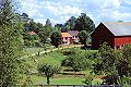 Dorf im Smaländischen Hochland
