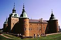 Das Schloss von Kalmar an der Küste